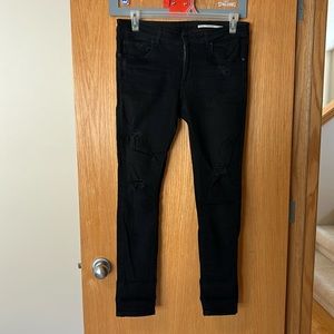 Zara mid rise slim fit skinny jean